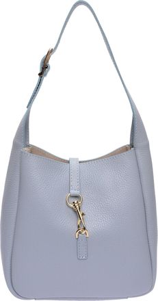 Anna Luchini Turquoise Rundleer Tas