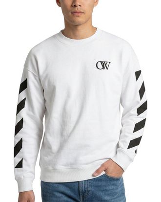 Off-white Virgil Diagonal Crewneck Sweatshirt