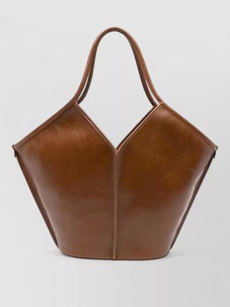 Hereu calf leather tote bag