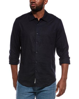 Onia Stretch Linen-Blend Shirt