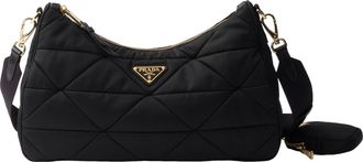 Prada (WMNS) PRADA FW25 Large Padded Re-Nylon Bag Black 1BC232-RDJN-F0632