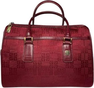 Givenchy Pre-owned Handtas - Dames - Vintage Handtas - Rood - ONE Size - Leer - Vintage