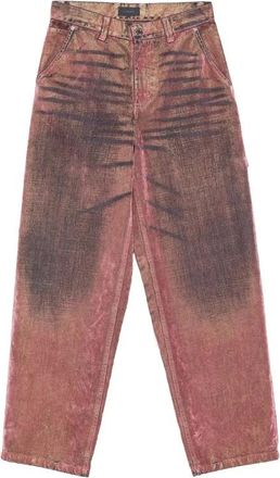 Haikure Jeans, Dames, Roze, W26, Wijde Jeans