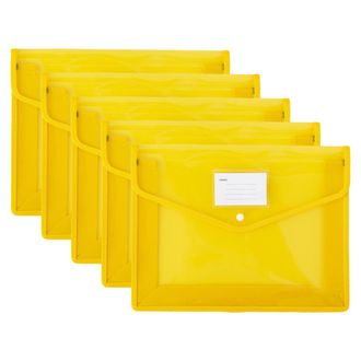 OEM Bolsas Para Documentos Expandibles, Organizadores De Documentos Resistentes, Con Cierre A Presi&oacute;n, Dise&ntilde;o Transparente, Aptas Para Papel Tama&ntilde;o Carta 