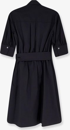 Pinko Womens Aline Stretch Cotton Dress Black