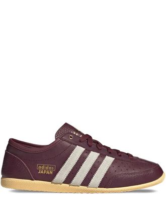 adidas Japan Decon three-stripe leather sneakers - unisex - Leather/Rubber/Leather - 10.5 - Red