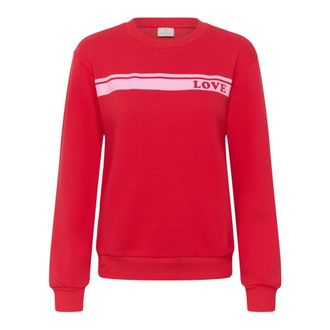 Kaffe Felpe - - Sweatshirts & Hoodies - Donna - Rosso - 2XL