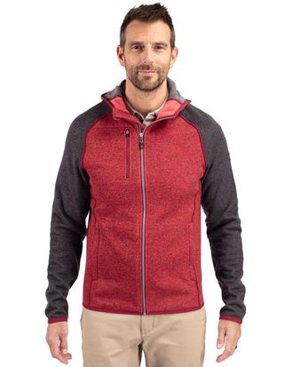Cutter & Buck Mainsail Full Zip Hooded Mens Jacket