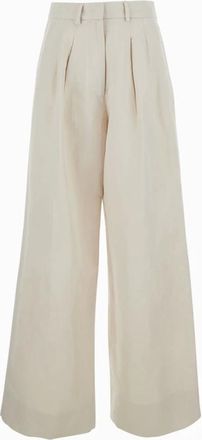 Pantaloni Torino Broeken, Dames, Beige, XL, Katoen, Rebel Pants