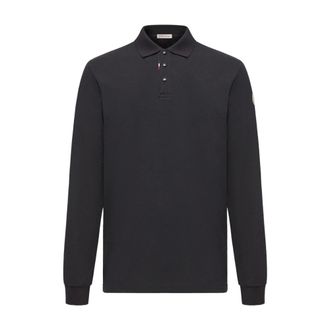 Moncler Polo Hemden - Heren - Tops - Blauw - Maat: L