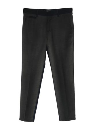Prada 2000s colour-block trousers - Blue