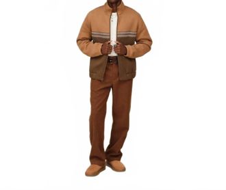 UGG Tasman Track Jacket In Chestnut