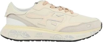 Premiata Lauryn 7788 - Dames - Sneakers - Beige - 40 EU - Leer - Schoenen