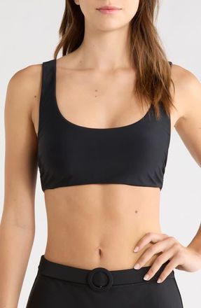 Ramy Brook Enya Bikini Top in Black at Nordstrom, Size X-Large
