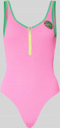 Banana Moon Banana Moon Badeanzug mit Stretch-Anteil Modell SMAK POPMIX in Pink, Gr&ouml;&szlig;e XL