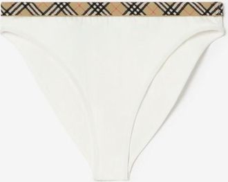 Burberry Check Trim Bikini Briefs