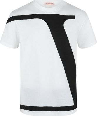 Valentino VLogo Signature Macro Graphic T-Shirt