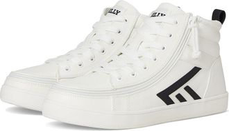 Billy Footwear BILLY CS High Top Mens Lace-up Boots White/Black : 10.5 M, Canvas