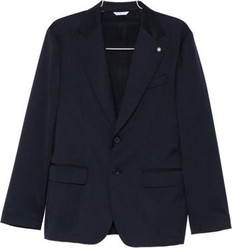 Manuel Ritz Hombre, Chaquetas, Azul, Talla: 2XL