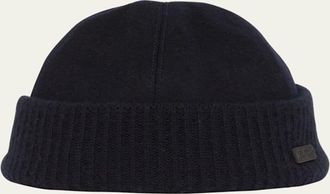 Loro Piana Mens Cashmere Beanie Hat