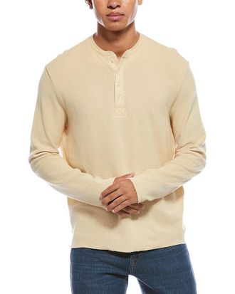 7 For All Mankind Thermal Henley Shirt