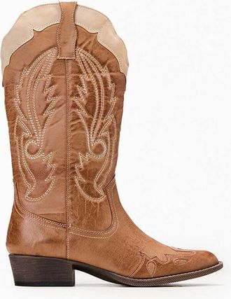 Matisse Footwear Womens Cisco Western Boots In Tan