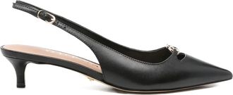 Guess Co 45 mm slingback pumps - Zwart