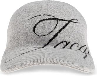 Jacquemus Grey Logo Baseball Cap
