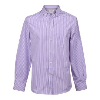 Brunello Cucinelli Pink Cotton Pattern Mens Shirt
