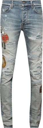 Amiri Travel Patch Repair Jeans - Black