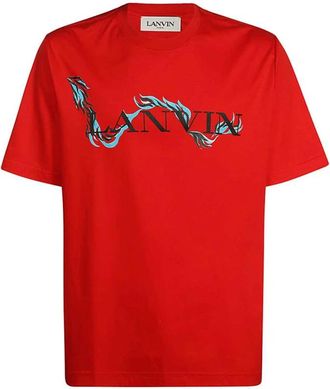 Lanvin Uomo, Top, Rosso, S, new