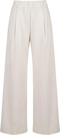 Semicouture Pantaloni a gamba larga - - Trousers - Donna - Beige - XS