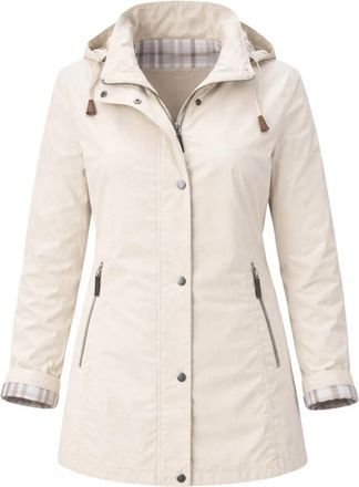 Danwear Parkas - Dames - Parka Jassen - Wit - M - Jassen