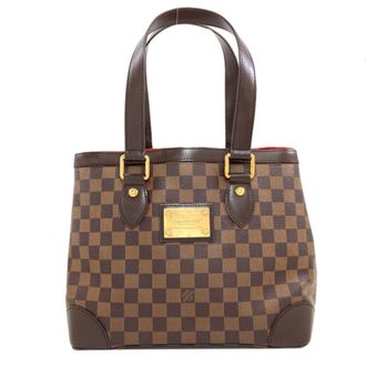 Louis Vuitton Brown Damier Canvas Ebene Damier Canvas Tote Bag (Pre-Owned)
