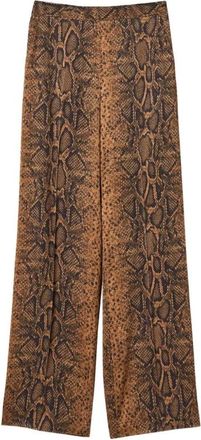 Twinset Pantalones anchos - Trousers - Mujer - Multicolor - 2XL