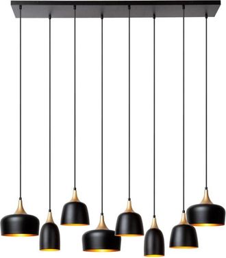 Lucide Lucide Chayanne Pendant light - 8xE14 - Black
