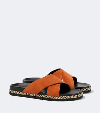 Frescobol Carioca Breno suede sandals