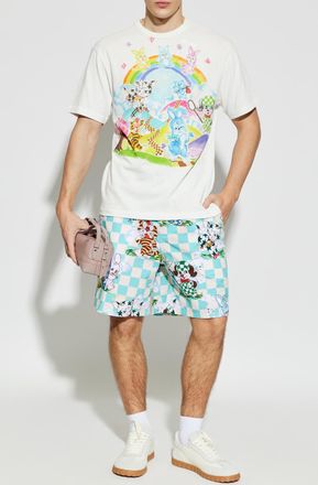 Kenzo T-shirt With Print, Mens, White