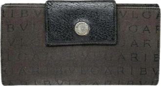 Bulgari Pre-owned Serpenti Portemonnee - Dames - Vintage Accessoires - Zwart - ONE Size - Leer - Vintage
