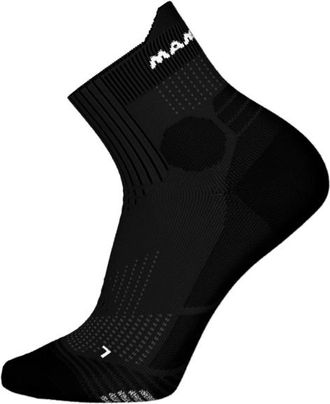 Mammut Trail Running Quarter Laufsocken - Unisex | schwarz