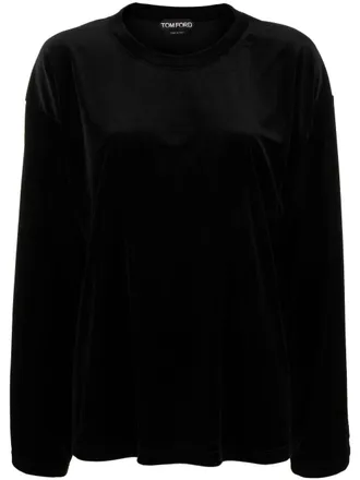 Tom Ford Felpa girocollo - Nero