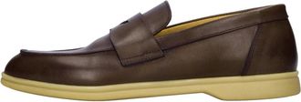 Mille885 Instappers - Heren - Loafers - Bruin - 44 EU - Leer - Schoenen