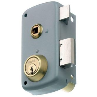 MCM Mcm - Cerradura Sobreponer 2556 Bpr 70 - Izq Cilindro Redondo