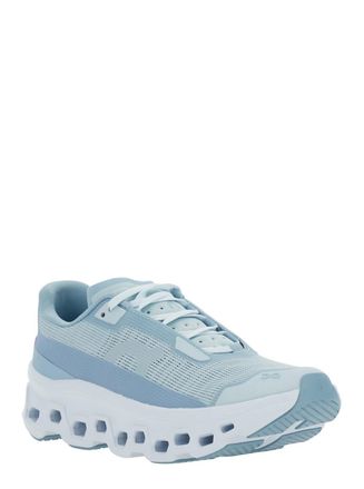 On Womens Sneakers Cloudmonster Void Blue Tech Fabric Trainers