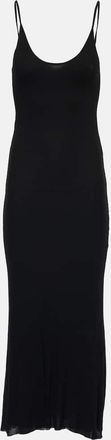 Khaite Leesal jersey midi dress