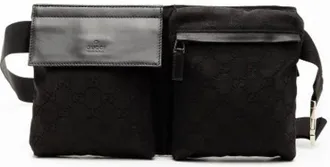 Gucci Pre-owned Belt Bags, female, Black, Size: ONE SIZE Pre-owned Vintage Belt Bag