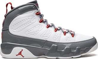 Nike Jordan Air Jordan 9 Fire Red sneakers - unisex - Leather - 10.5 - White