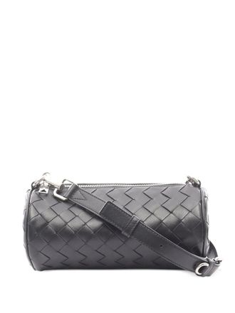 Bottega Veneta 2012-2025 Mini Intrecciato Barrel Bag crossbody bag - Nero