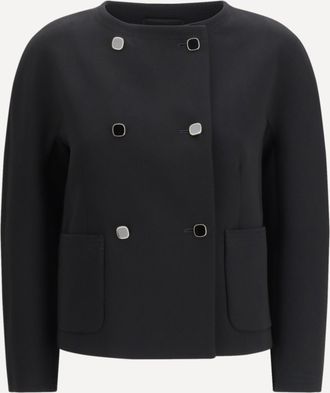 Max Mara Giacca doppiopetto in cady Woman 42