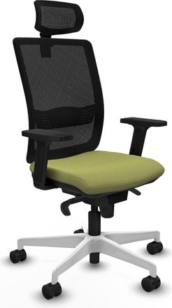 Piqueras y Crespo Sedia Da Ufficio Piqueras Y Crespo Haches Nero Schiuma Iniettata